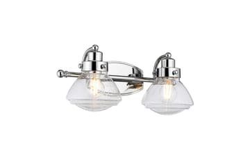 Lært Quoizel Vegglampe - Belysning - Innendørsbelysning & Lamper - Soveromslampe - Sengelamper - Sengelampe vegg