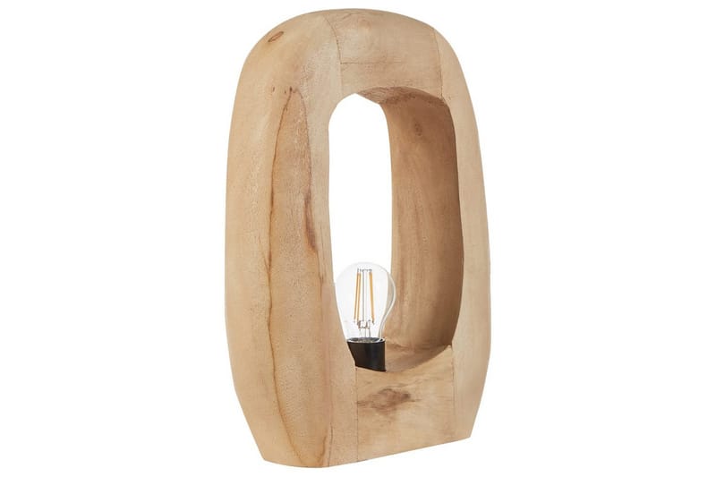 Ladaki Bordlampe 40 cm E27 - Lyst tre - Belysning - Innendørsbelysning & Lamper - Soveromslampe - Sengelamper - Nattbordslampe stående