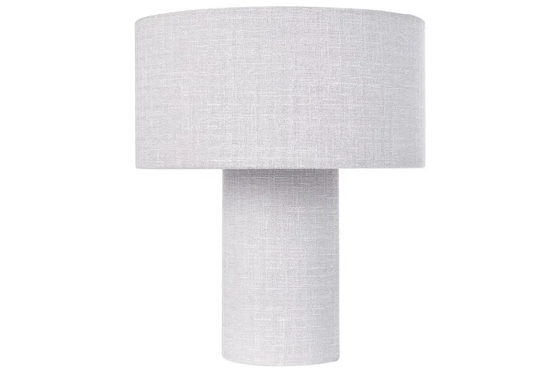 Lefkada Bordlampe 35 cm E27, Lysegrå