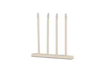 Lofsdalen Adventsstake 35 cm - Beige - Belysning - Innendørsbelysning & Lamper - Soveromslampe - Sengelamper - Nattbordslampe stående