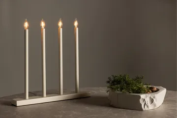 Lofsdalen Adventsstake 35 cm - Beige - Belysning - Innendørsbelysning & Lamper - Soveromslampe - Sengelamper - Nattbordslampe stående