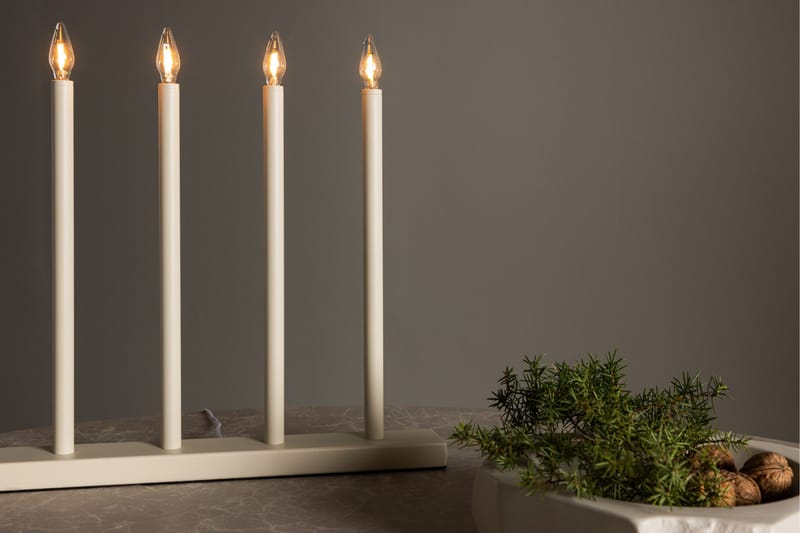 Lofsdalen Adventsstake 35 cm - Beige - Belysning - Innendørsbelysning & Lamper - Soveromslampe - Sengelamper - Nattbordslampe stående