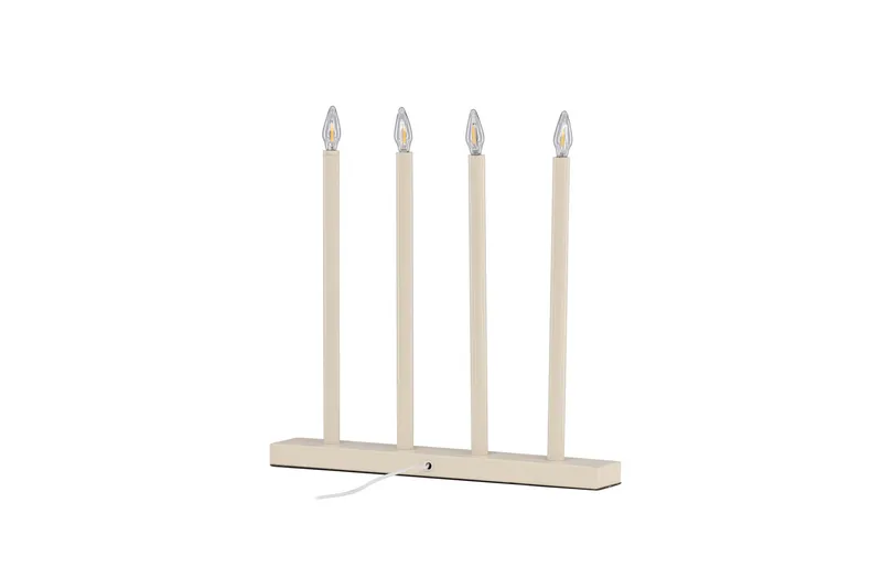 Lofsdalen Adventsstake 35 cm - Beige - Belysning - Innendørsbelysning & Lamper - Soveromslampe - Sengelamper - Nattbordslampe stående