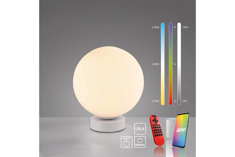 Lolasmart Bolo Just Light Bordlampe - Belysning - Innendørsbelysning & Lamper - Soveromslampe - Sengelamper - Nattbordslampe stående