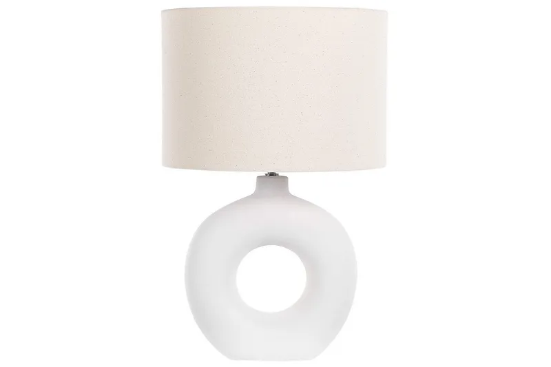 Losventa Bordlampe 58 cm E27, Lys beige/Hvit
