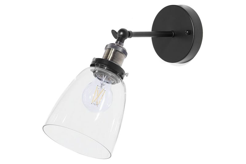 Lovataia Vegglampe 2 stk E27 - Svart - Belysning - Innendørsbelysning & Lamper - Soveromslampe - Sengelamper - Sengelampe vegg
