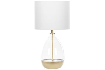Mariab Bordlampe 63 cm E27 - Hvit - Belysning - Innendørsbelysning & Lamper - Soveromslampe - Sengelamper - Nattbordslampe stående