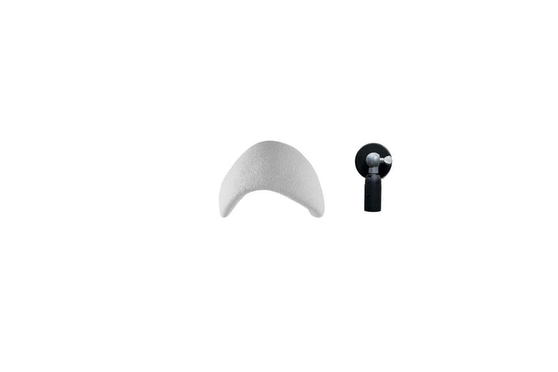 Myro Vegglampe med Arm, Svart