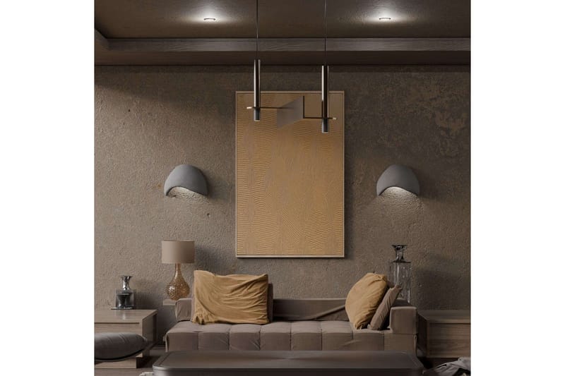 Myro Vegglampe med Arm - Svart - Belysning - Innendørsbelysning & Lamper - Soveromslampe - Sengelamper - Sengelampe vegg