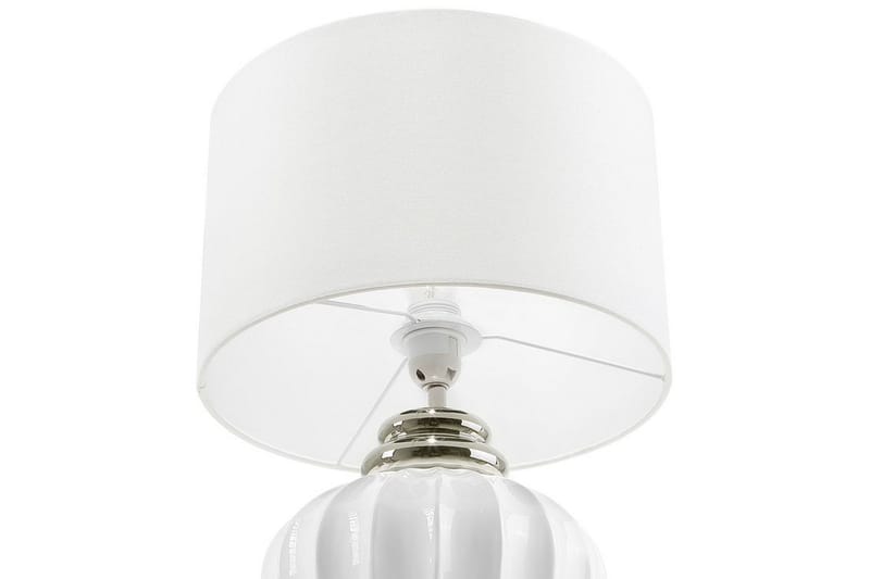 Bordlampe Neris 33 cm - Sølv - Bordlampe - Vinduslampe på fot - Lamper gang - Nattbordslampe stående - Vinduslampe