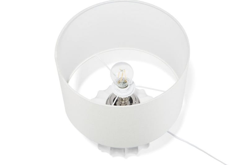 Bordlampe Neris 33 cm - Sølv - Bordlampe - Vinduslampe på fot - Lamper gang - Nattbordslampe stående - Vinduslampe