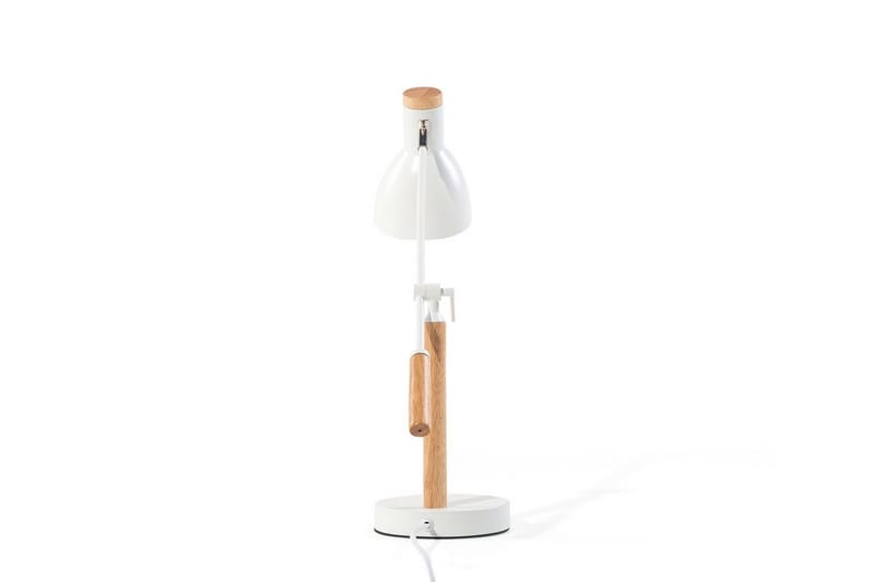 Bordlampe Peckos 15 cm - Hvit - Bordlampe - Vinduslampe på fot - Lamper gang - Nattbordslampe stående - Vinduslampe