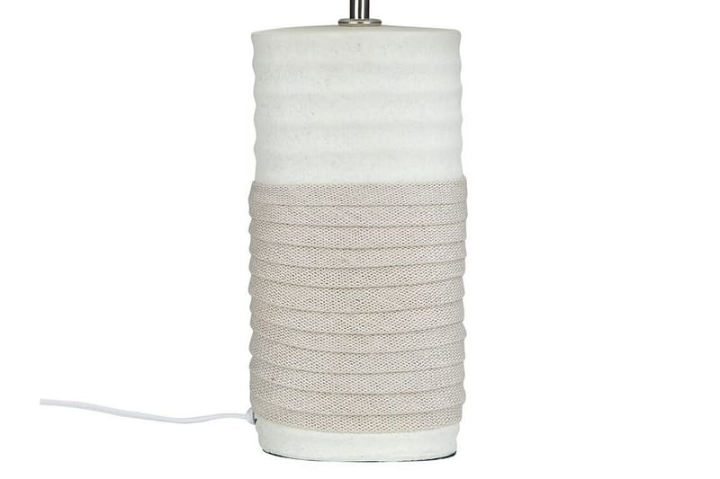 Navia Bordlampe 30 cm - Hvit - Belysning - Innendørsbelysning & Lamper - Soveromslampe - Sengelamper - Nattbordslampe stående