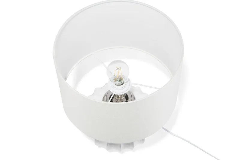 Neris Bordlampe 33 cm - Sølv - Belysning - Innendørsbelysning & Lamper - Soveromslampe - Sengelamper - Nattbordslampe stående