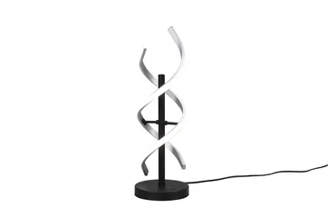 Sequence LED-Bordlampe Børstet Aluminium/Matt Svart - Trio Lighting - Belysning - Innendørsbelysning & Lamper - Soveromslampe - Sengelamper - Nattbordslampe stående