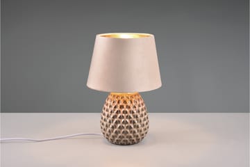 Trio Lighting Ariana Bordlampe 35 cm E14 Beige - Belysning - Innendørsbelysning & Lamper - Soveromslampe - Sengelamper - Nattbordslampe stående