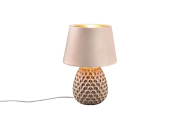 Trio Lighting Ariana Bordlampe 35 cm E14 Beige - Belysning - Innendørsbelysning & Lamper - Soveromslampe - Sengelamper - Nattbordslampe stående