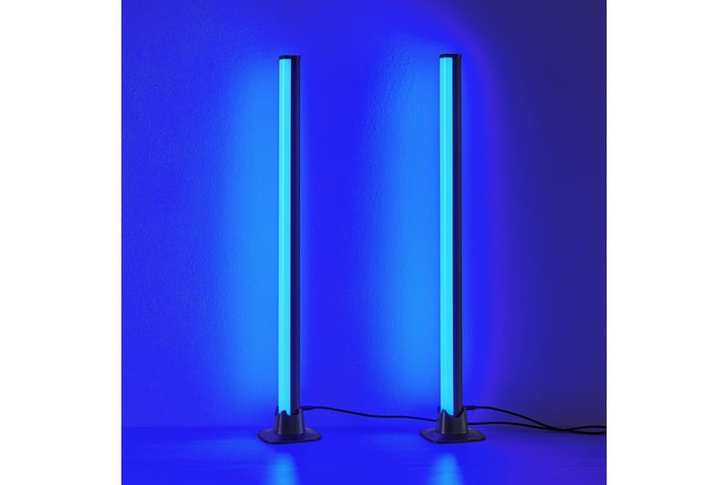 Trio Lighting Boy LED bordlampe 2 stk svart RGB - Belysning - Innendørsbelysning & Lamper - Soveromslampe - Sengelamper - Nattbordslampe stående