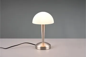 Trio Lighting Canaria bordlampe E14 (inkl.) børstet stål - Belysning - Innendørsbelysning & Lamper - Soveromslampe - Sengelamper - Nattbordslampe stående