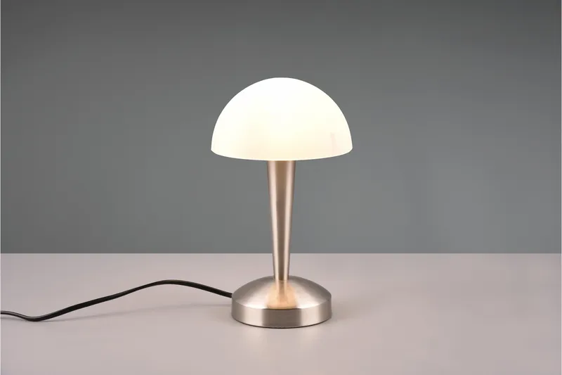 Trio Lighting Canaria bordlampe E14 (inkl.) børstet stål - Belysning - Innendørsbelysning & Lamper - Soveromslampe - Sengelamper - Nattbordslampe stående