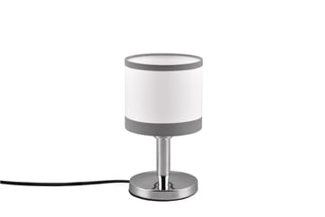Trio Lighting Davos Bordlampe E14 krom/hvit - Belysning - Innendørsbelysning & Lamper - Soveromslampe - Sengelamper - Nattbordslampe stående