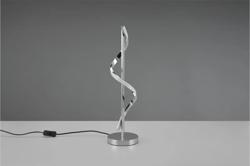 Trio Lighting Isabel LED Bordlampe Krom 4000K - Belysning - Innendørsbelysning & Lamper - Soveromslampe - Sengelamper - Nattbordslampe stående