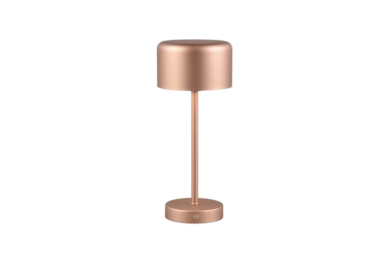 Trio Lighting Jeff LED bordlampe kaffe brun oppladbar - Belysning - Innendørsbelysning & Lamper - Soveromslampe - Sengelamper - Nattbordslampe stående