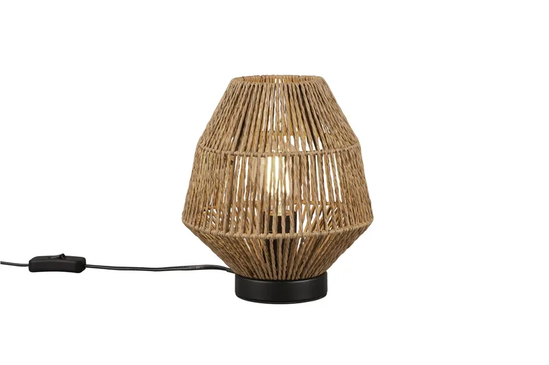 Trio Lighting Miki Bordlampe E27 Sisal