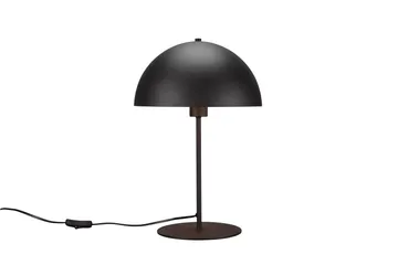 Trio Lighting Nola Bordlampe 45 cm E27 matt svart - Belysning - Innendørsbelysning & Lamper - Soveromslampe - Sengelamper - Nattbordslampe stående