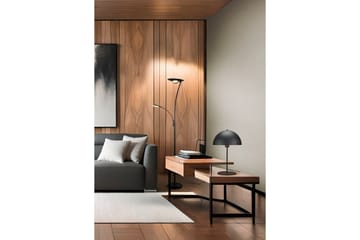 Trio Lighting Nola Bordlampe 45 cm E27 matt svart - Belysning - Innendørsbelysning & Lamper - Soveromslampe - Sengelamper - Nattbordslampe stående