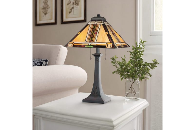 Navajo Quoizel Bordlampe - Belysning - Innendørsbelysning & Lamper - Soveromslampe - Sengelamper - Nattbordslampe stående