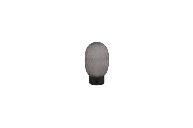 Oppladbar bordlampe TRIO Facette Matt svart/røyk - Matt svart/røyk - Belysning - Innendørsbelysning & Lamper - Soveromslampe - Sengelamper - Nattbordslampe stående