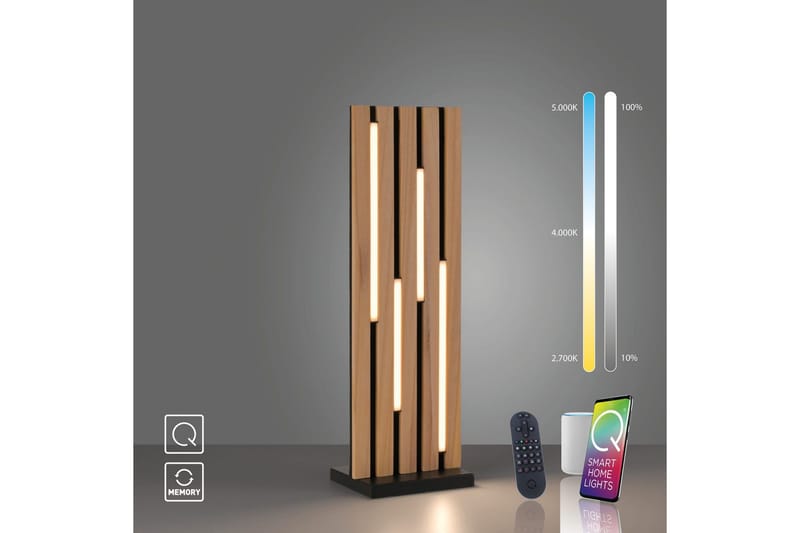 Q-Akustik Paul Neuhaus Bordlampe - Belysning - Innendørsbelysning & Lamper - Soveromslampe - Sengelamper - Nattbordslampe stående