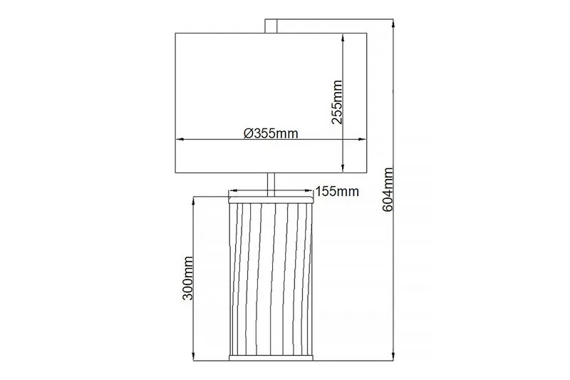 Reno Quintiesse Bordlampe - Belysning - Innendørsbelysning & Lamper - Soveromslampe - Sengelamper - Nattbordslampe stående