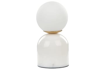Rizka Bordlampe 21 cm G9 - Hvit - Belysning - Innendørsbelysning & Lamper - Soveromslampe - Sengelamper - Nattbordslampe stående