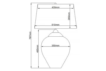 Samara Quintiesse Bordlampe - Belysning - Innendørsbelysning & Lamper - Soveromslampe - Sengelamper - Nattbordslampe stående