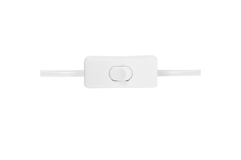 Samoste Bordlampe 53 cm E27 - Marineblå/Hvit - Belysning - Innendørsbelysning & Lamper - Soveromslampe - Sengelamper - Nattbordslampe stående