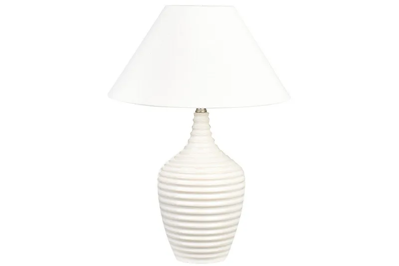 Sandreis Bordlampe 56 cm E27, Kremhvit