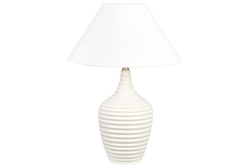 Sandreis Bordlampe 56 cm E27, Kremhvit