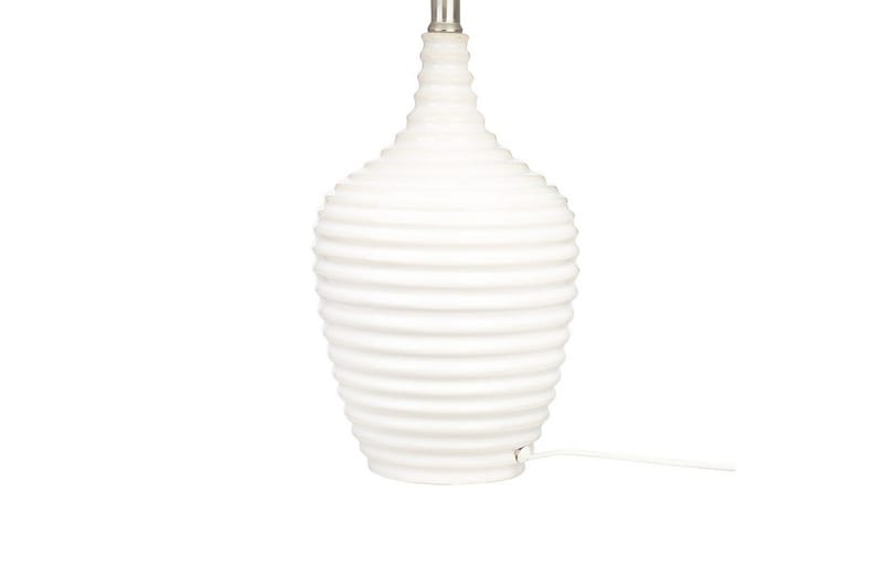 Sandreis Bordlampe 56 cm E27 - Kremhvit - Belysning - Innendørsbelysning & Lamper - Soveromslampe - Sengelamper - Nattbordslampe stående