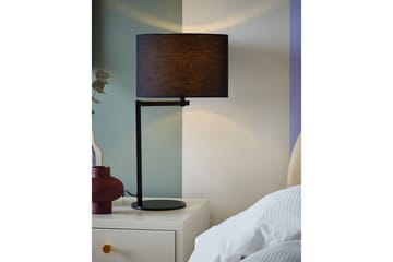 Selka Bordlampe 49 cm E27 - Svart - Belysning - Innendørsbelysning & Lamper - Soveromslampe - Sengelamper - Nattbordslampe stående