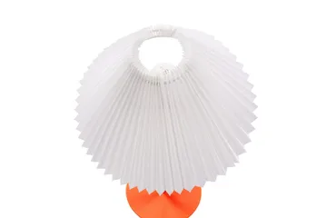 Skiros Bordlampe 48 cm E27 - Oransje/Hvit - Belysning - Innendørsbelysning & Lamper - Soveromslampe - Sengelamper - Nattbordslampe stående