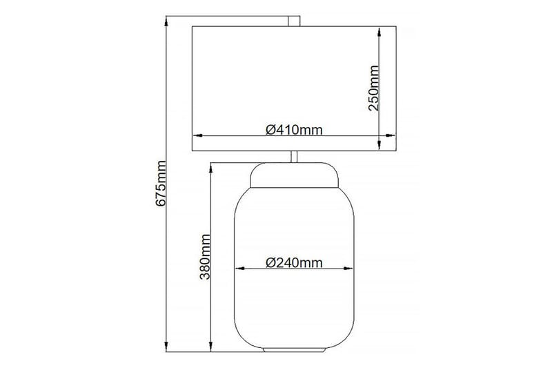Sola Quintiesse Bordlampe - Belysning - Innendørsbelysning & Lamper - Soveromslampe - Sengelamper - Nattbordslampe stående