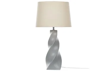 Tavra Bordlampe 71 cm E27 - Grå/Beige - Belysning - Innendørsbelysning & Lamper - Soveromslampe - Sengelamper - Nattbordslampe stående
