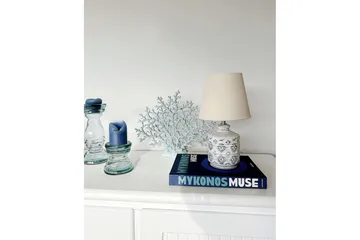 Tesoro Bordlampe 35 cm E14 - Lys beige - Belysning - Innendørsbelysning & Lamper - Soveromslampe - Sengelamper - Nattbordslampe stående