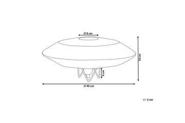 Texna Bordlampe 18 cm E27 - Naturlig - Belysning - Innendørsbelysning & Lamper - Soveromslampe - Sengelamper - Nattbordslampe stående