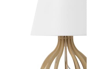 Thasall Bordlampe 36 cm E14 - Natur/Hvit - Belysning - Innendørsbelysning & Lamper - Soveromslampe - Sengelamper - Nattbordslampe stående