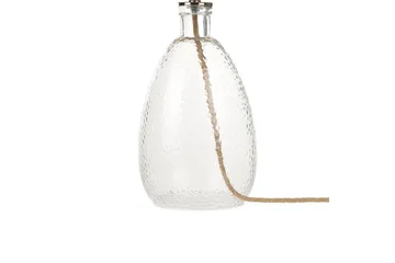 Tila Bordlampe 54 cm E27 - Transparent/Natur - Belysning - Innendørsbelysning & Lamper - Soveromslampe - Sengelamper - Nattbordslampe stående