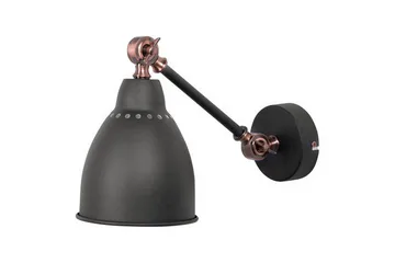 Tillatoba Vegghengt Leselampe 2 stk E27 - Grafitt - Belysning - Innendørsbelysning & Lamper - Soveromslampe - Sengelamper - Sengelampe vegg