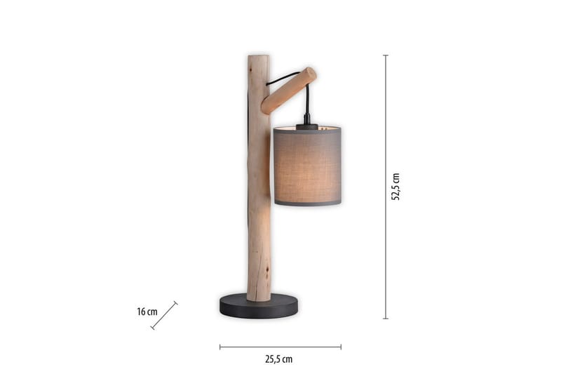 Tribu Just Light Bordlampe - Belysning - Innendørsbelysning & Lamper - Soveromslampe - Sengelamper - Nattbordslampe stående